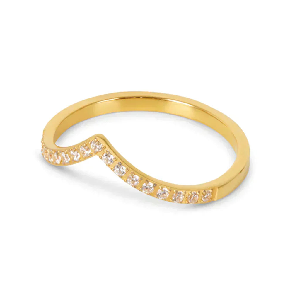 Anillo Realeza Chapado en Oro de 18K